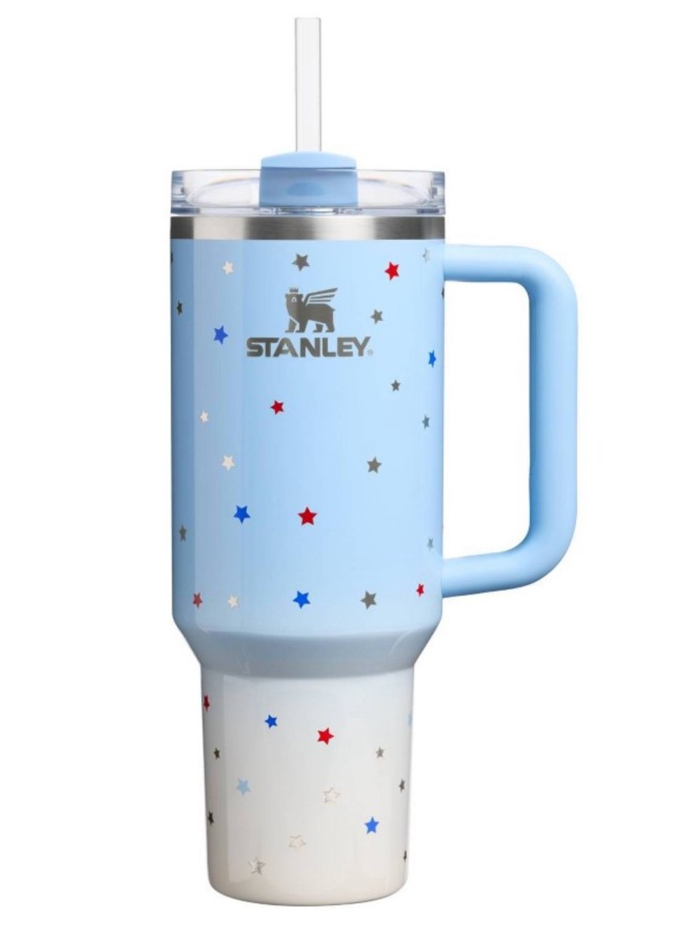 Stanley 40oz Stainless Steel FlowState Quencher Tumbler Ombre Starry Sparkle